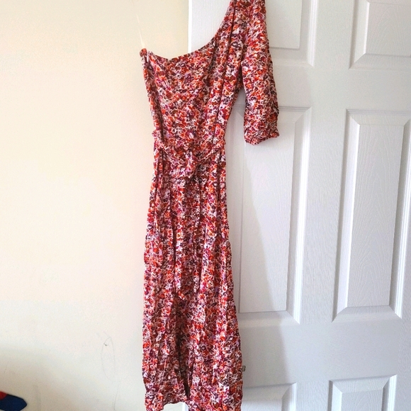 Floral print mid dress - Picture 1 of 2